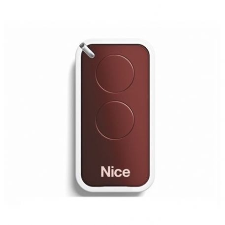 RADIOCOMANDO TELECOMANDO ORIGINALE NICE INTI2R  ROSSO 433,92MHZ ROLLING CODE 2 TASTI