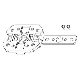 SUPPORTO AD INCASTRO MOTORIDUTTORI TUBOLARI DIAMETRO 35 mm confezione 10 pezzi