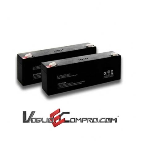 2 Batterie 2.6 Ah -12V 632L