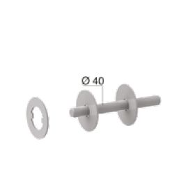 KIT ALBERO / FLANGIA MISURE EUROPEE IN mm Ø 159 x 4,5 PER KING GATES RING XL